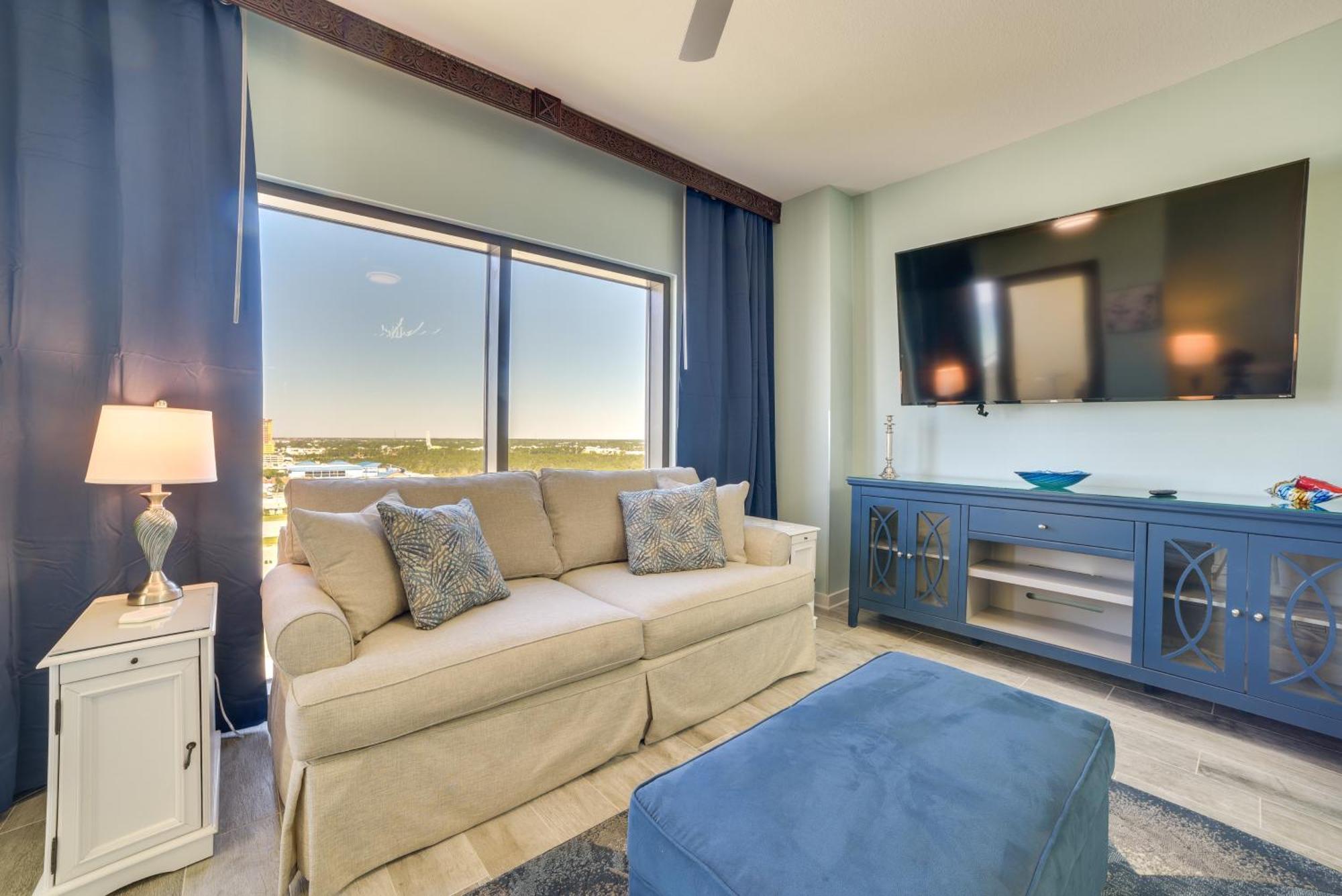 Breezy Panama City Beach Condo With Private Balcony! Luaran gambar