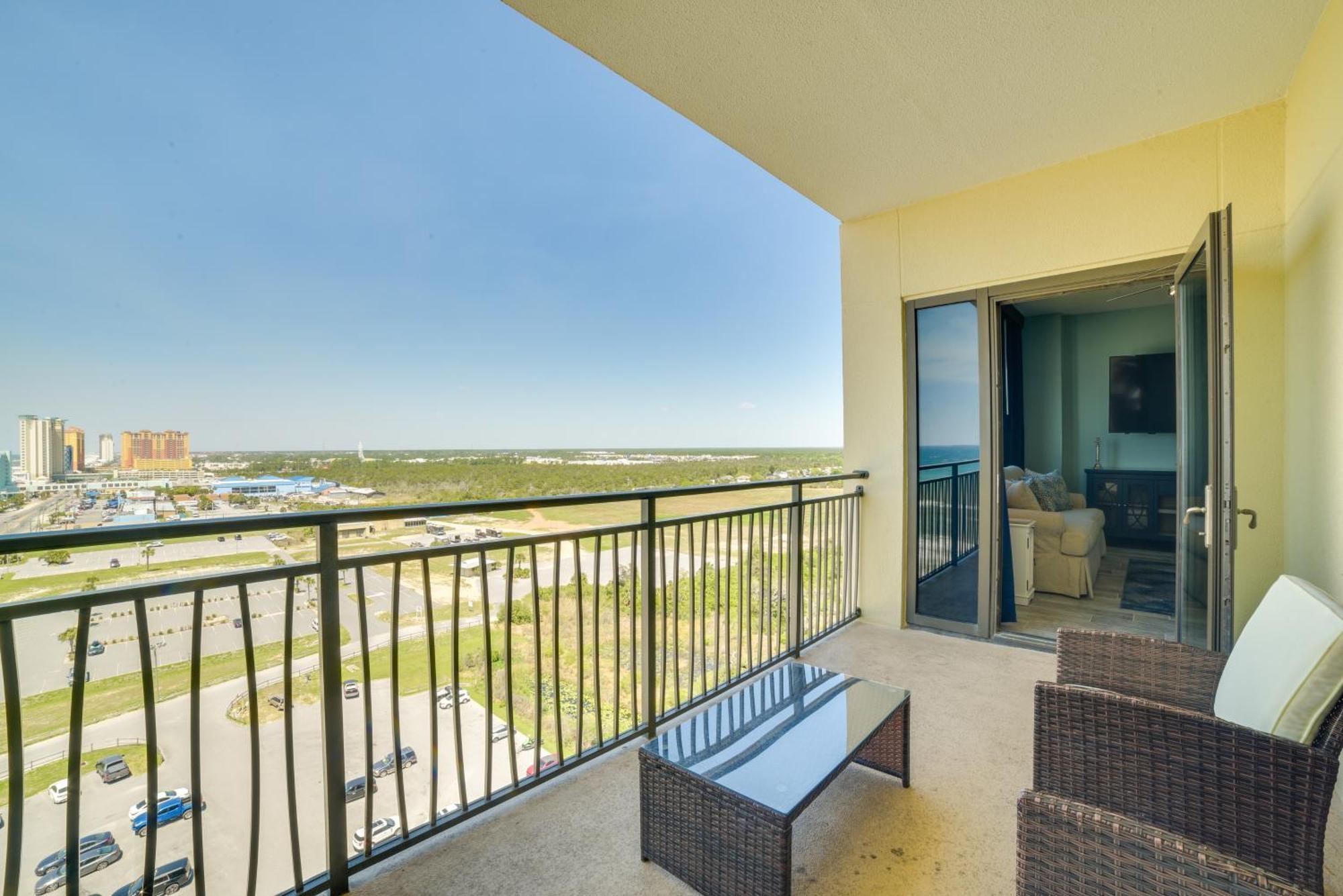 Breezy Panama City Beach Condo With Private Balcony! Luaran gambar