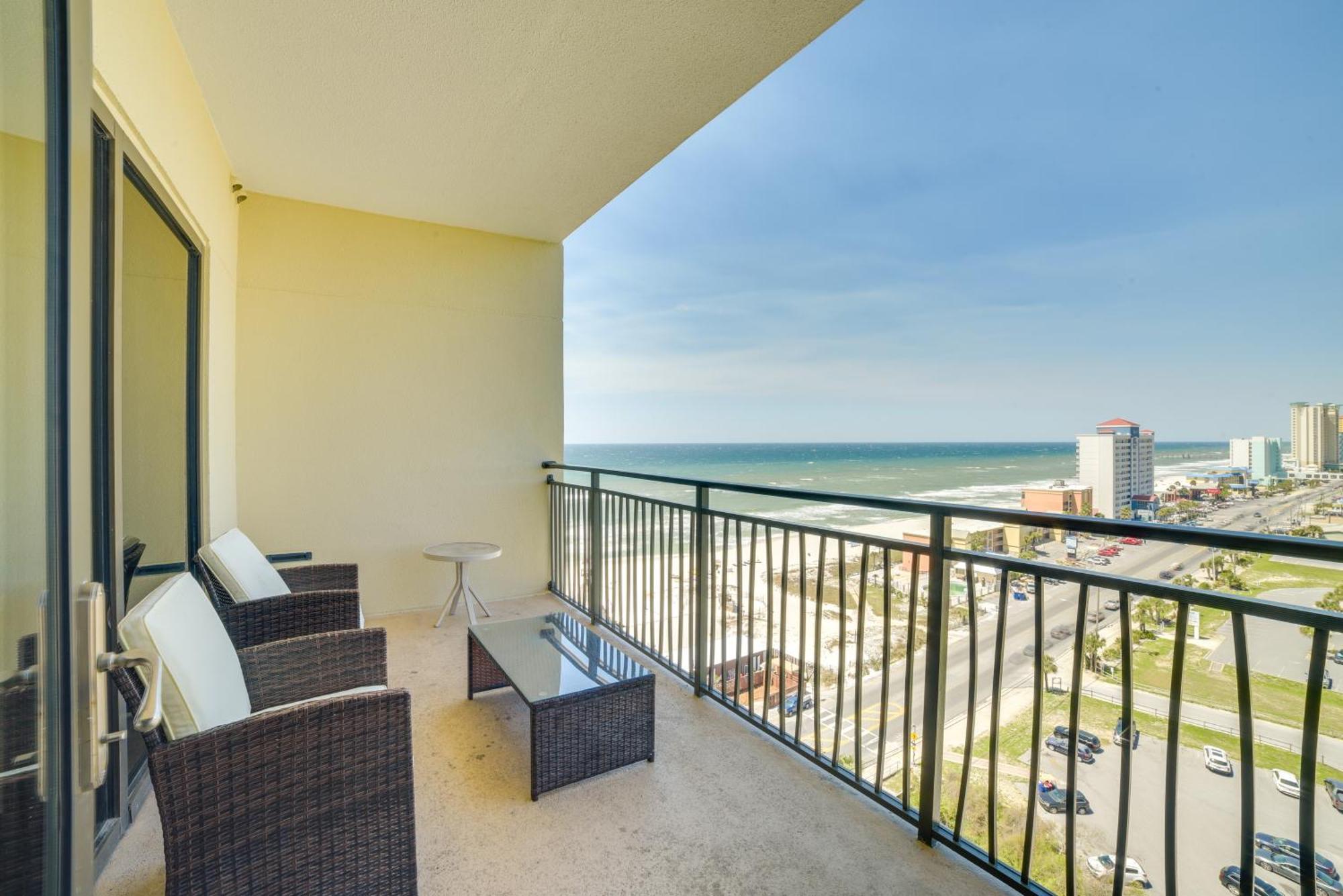 Breezy Panama City Beach Condo With Private Balcony! Luaran gambar